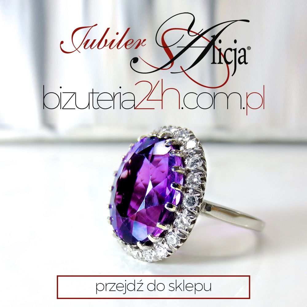 Pierścionek z ametystem — sklep z biżuterią